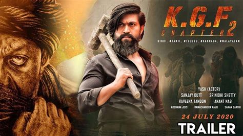 KGF Chapter 2 Official Movie Trailer Download Yash, Srinidhi Shetty ...