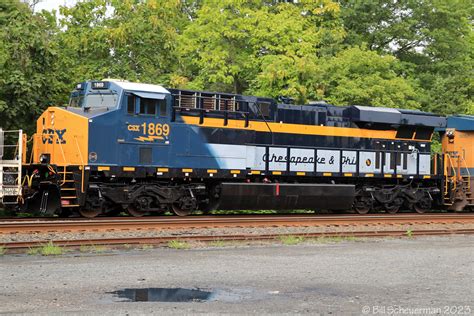 CSX 1869 Heritage unit photo - Bill Scheuerman photos at pbase.com