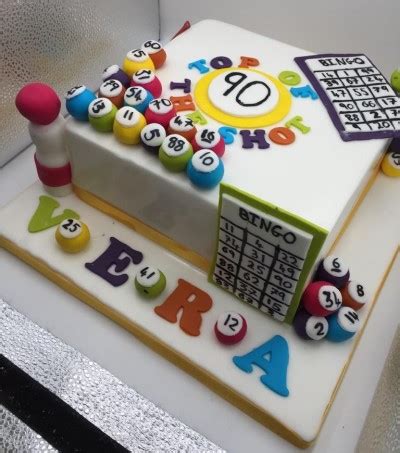 Bingo Themed Cake | The Travelling Cupcake