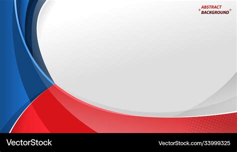 Abstract red blue white background Royalty Free Vector Image