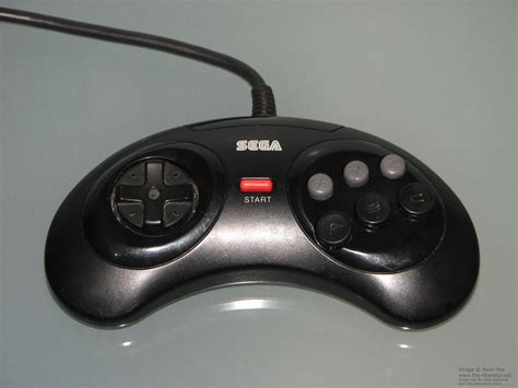 SEGA Mega Drive II Six Button Gamepad Controller