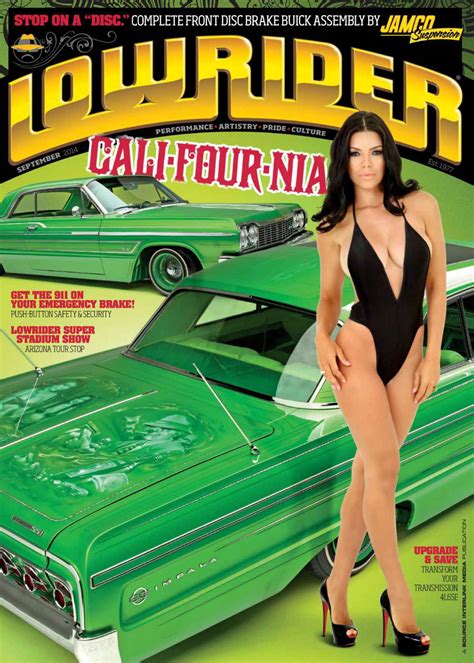 Suelyn Medeiros – Lowrider Magazine – September 2015 Issue – celebsla.com