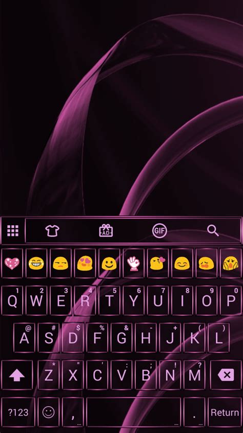 Emoji Keyboard Gate Pink Theme for Android - Download