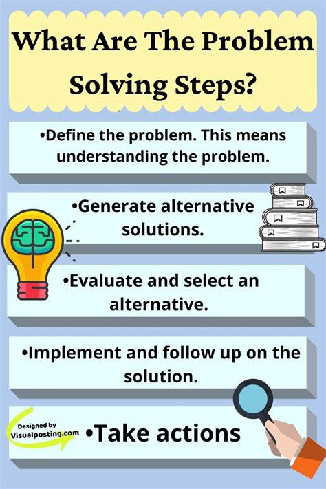 What are the problem solving steps? - Problem Solving