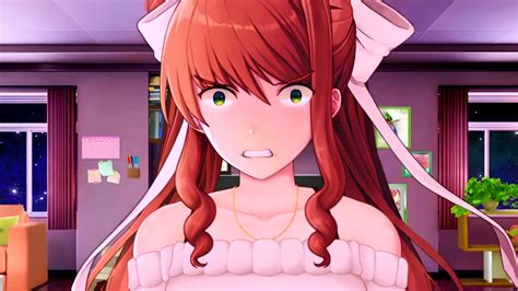 Telling Monika that the Player Passed Away | "Monika After Story" DDLC ...