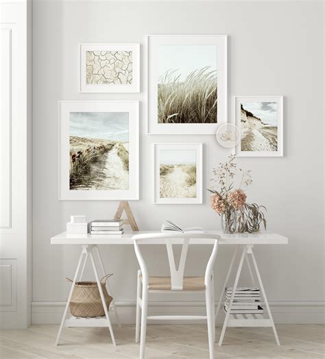 Coastal Wall Art Set Printable Art Gallery Wall Set Wild | Etsy