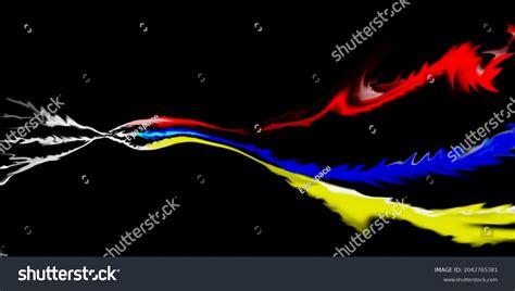 Digital Color Enenergy Dragon Flame Stock Photo 2042765381 | Shutterstock