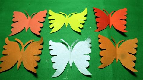 Paper Cutting Design-How to make paper cutting Butterfly? DIY Kirigami ...