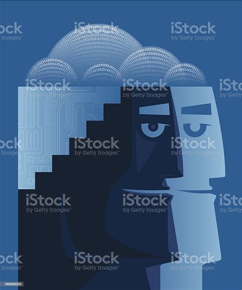 Man Thinking Silhouette Stock Illustration - Download Image Now ...