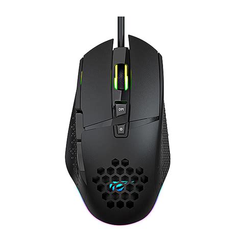 Havit MS1022 Wired RGB Gaming Mouse, 3200DPI & 7 Buttons, Honeycomb Design