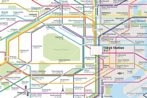 Tokyo Rail Map | Gadgets 2018