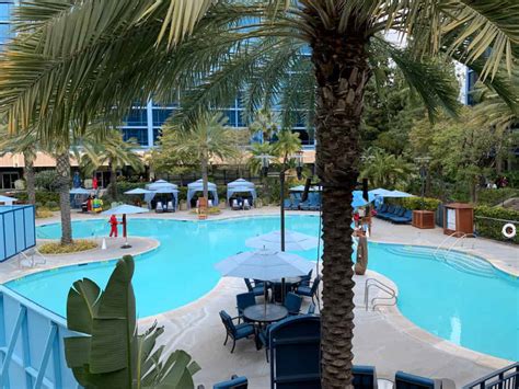 PHOTO REPORT: Disneyland Hotel Pool Refurbishment Update at Disneyland ...