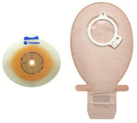 COLOPLAST Ostomy Pouch SenSura Two-Piece System 1-3/4 Inch Stoma ...