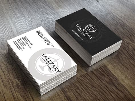 Attorney Business Card | 26 Business Card Designs for a business in ...