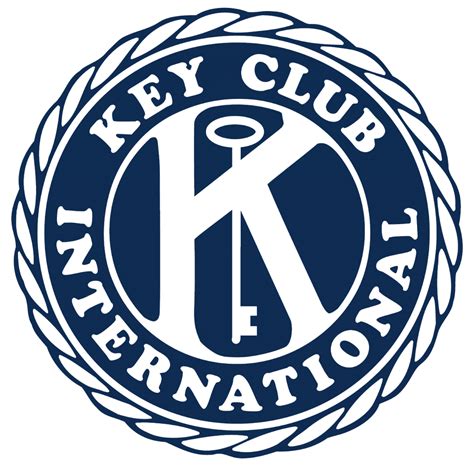 Key Club seal – blue | Key Club