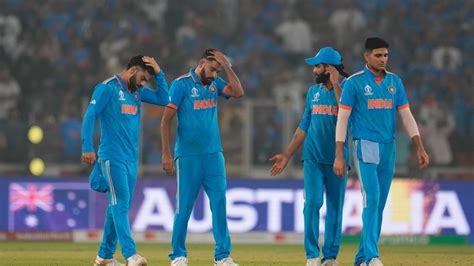 World Cup 2023 final: Jasprit Bumrah consoles teary-eyed Mohammed Siraj ...