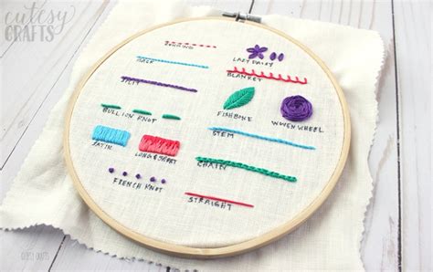 Embroidery Stitches Names Near Me | Embroidery Shops