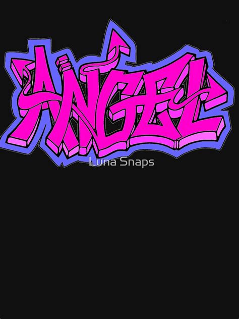 "Graffiti Angel (word)" Unisex T-Shirt by lunaphotos | Redbubble