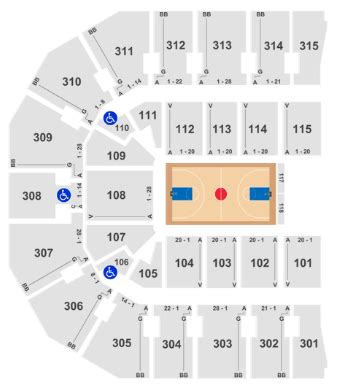 John Paul Jones Arena Seating Chart | Cabinets Matttroy