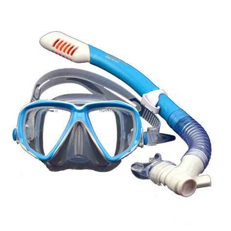 Children Snorkeling Gear Dry Top Kids Diving Mask Set Junior Swim ...