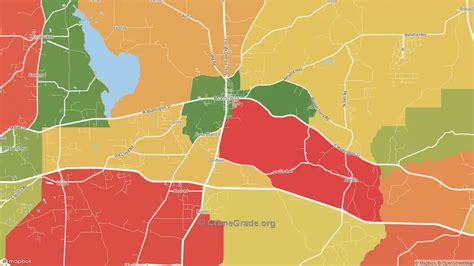 Monticello, FL Violent Crime Rates and Maps | CrimeGrade.org