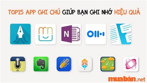 TOP 15 App Ghi Chú cực hay giúp bạn ghi nhớ hiệu quả hơn