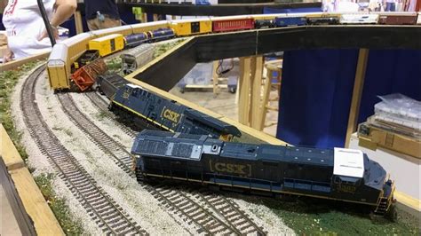 HO Scale CSX Model Train Compilation! | Model trains, Lionel trains, Train