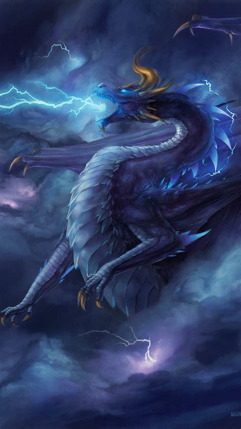 2160x3840 Storm Dragon Sony Xperia X,XZ,Z5 Premium , Backgrounds, and ...