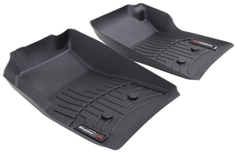 2016 Chevrolet Colorado WeatherTech Front Auto Floor Mats - Black