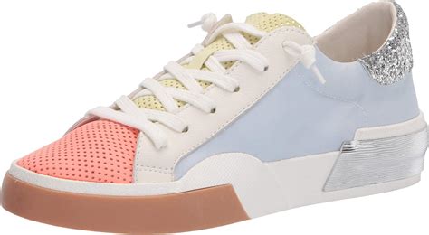 Amazon.com | Dolce Vita Women's Zina Sneaker, Sherbet Multi Fabric, 6.5 ...