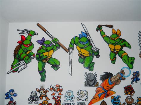 Teenage Mutant Ninja Turtles Perler Bead by sam7bam on DeviantArt