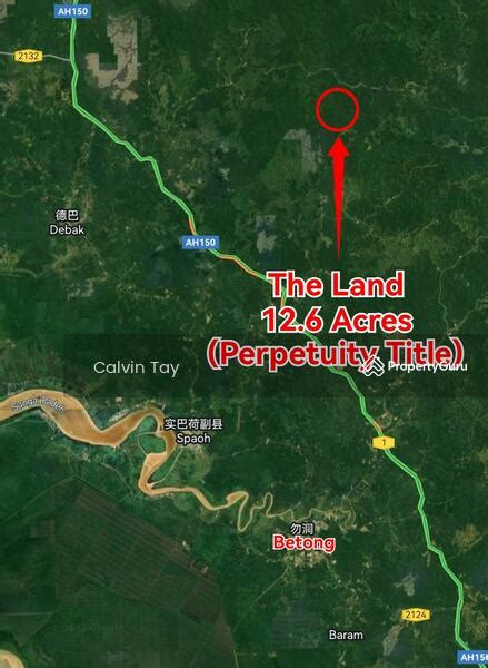 12.6 Acres Land (Perpetuity Title) at Spaoh, Betong, Kuching, Sarawak ...