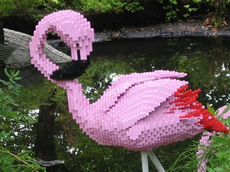 TEXT-MODE — Lego flamingos from here and there and everywhere ...