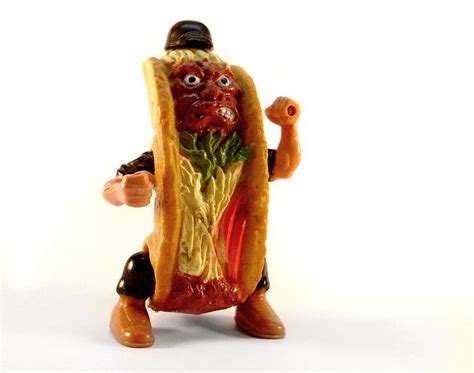 Taco Terror, one of the Refrigerator Rejects from the Food Fighters toy ...