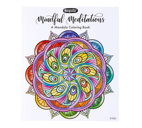 Mandala Coloring Book, 40 Coloring Pages | Crayola