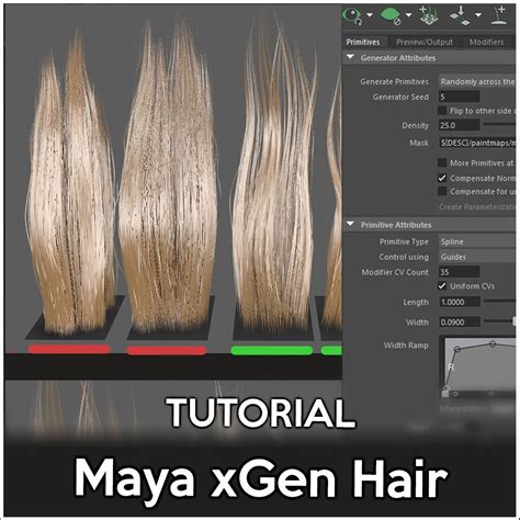 xGen Hair Texture - Tutorial, Felix Ostwald on ArtStation at https ...