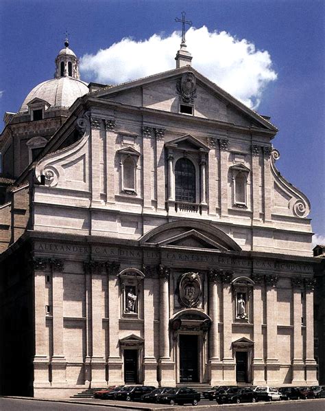 The Church of Il Gesù in Rome was the first built to glorify the ...