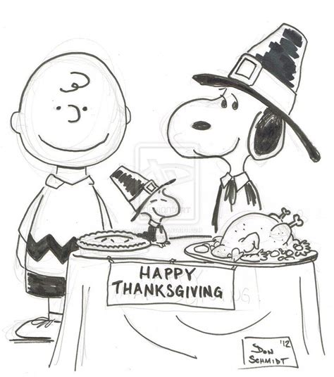 Favorite Charlie Brown Thanksgiving Coloring Pages Free Printable ...