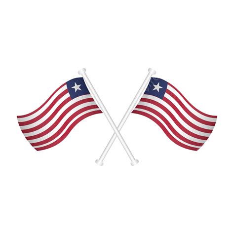 Liberia Flag, Liberia, Flag, National PNG and Vector with Transparent ...