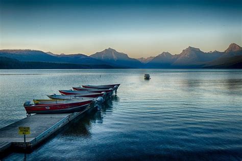 Lake McDonald at sunset in Glacier National Park | National parks trip ...