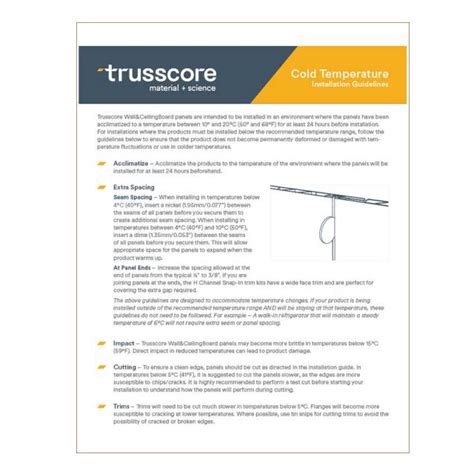 Trusscore Wall and Ceiling Board - Great Sustainable Solution