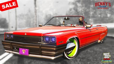 Manana Custom Lowrider Build & Review | GTA V Online | SALE | Benny's ...