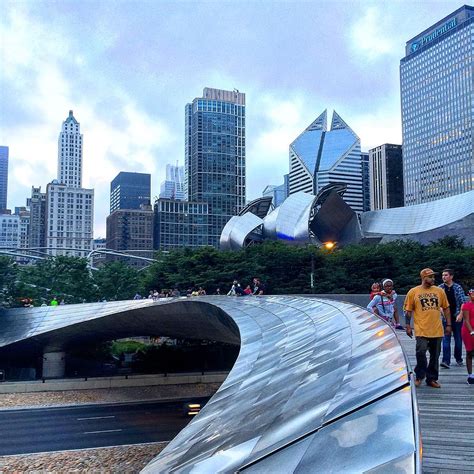 BP Pedestrian Bridge Photograph by Matt Matthews