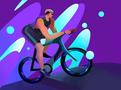 Cycling by XiaotongMao on Dribbble