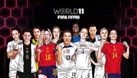 ¡Las ganadoras del FIFA FIFPRO World 11 Femenino 2022! - FIFPRO World ...