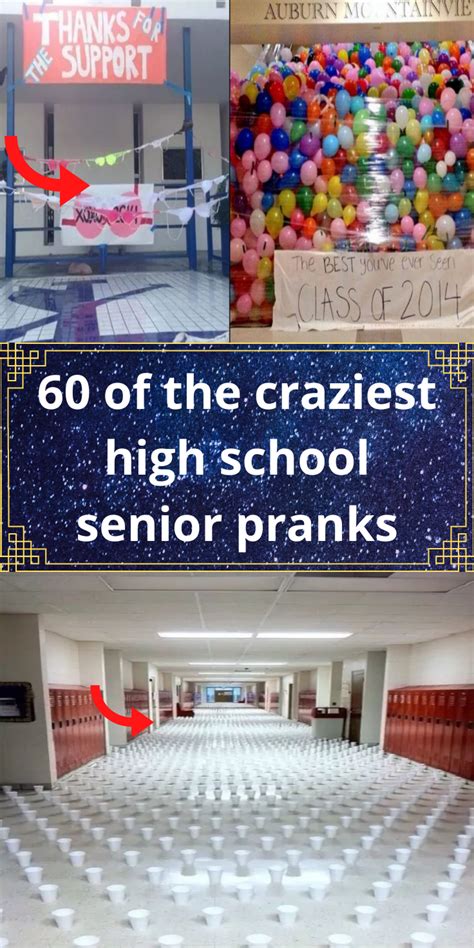 High school senior pranks – Artofit