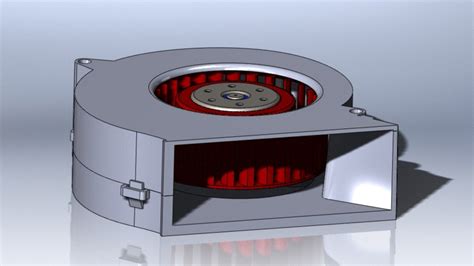 Design of a centrifugal fan | 3DEXPERIENCE Edu