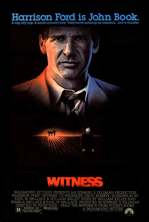 #709 Witness (1985) – I’m watching all the 80s movies ever made