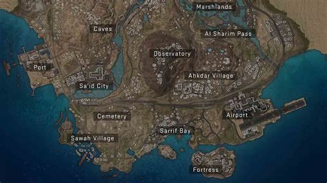 Warzone 2 Map - size, POIs and everything you need to know about Al ...