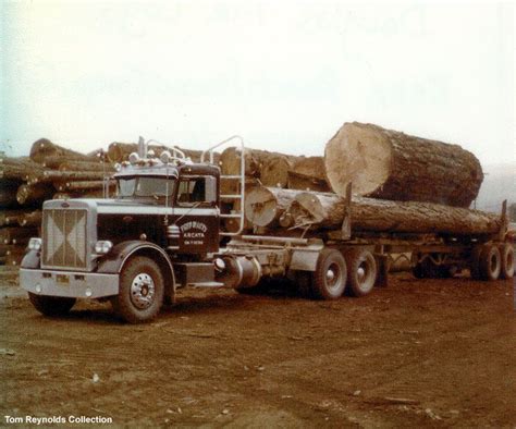 truckingworldwide: 1969 Peterbilt 359 log hauler | Trucks, Semi trucks ...